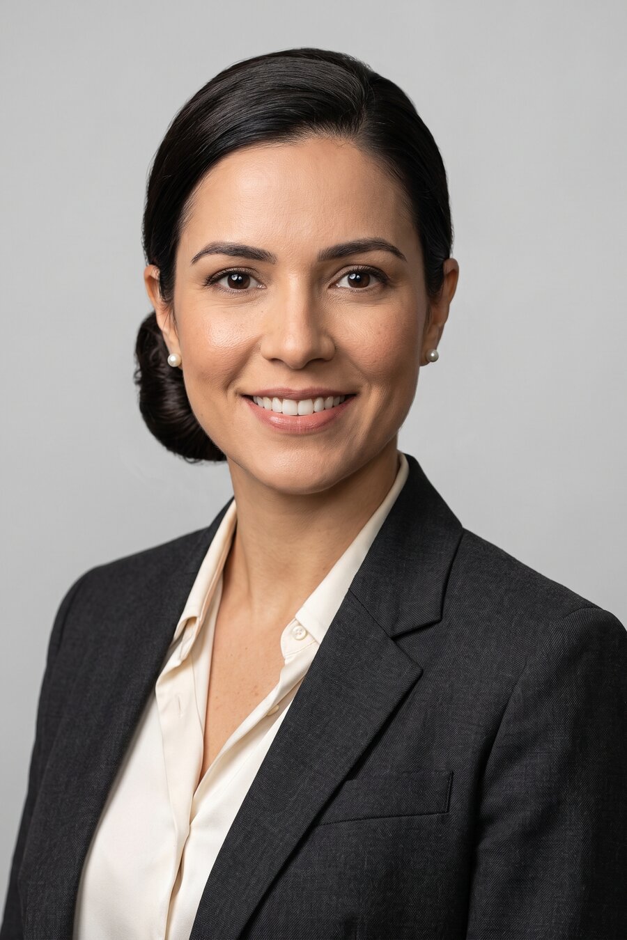 Dra. Carla Salgado em ambiente de trabalho